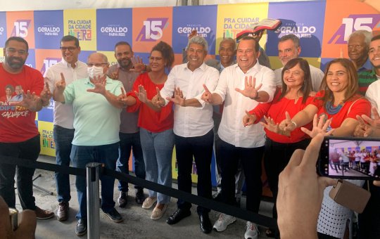 Geraldo Júnior oficializa candidatura a prefeitura de Salvador