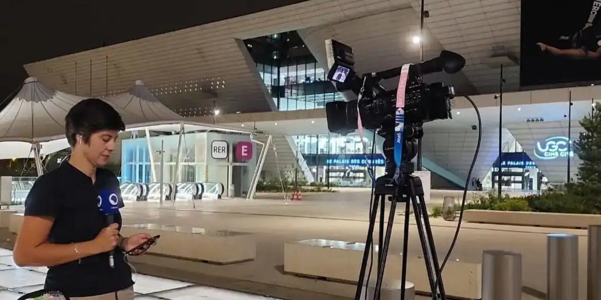 Jornalista brasileira sofre assédio durante cobertura das Olimpíadas em Paris