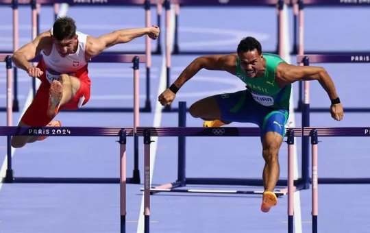 Rafael Pereira vence repescagem e avança para semifinal do atletismo