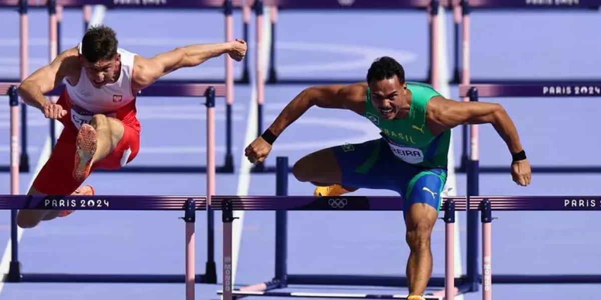 Rafael Pereira vence repescagem e avança para semifinal do atletismo