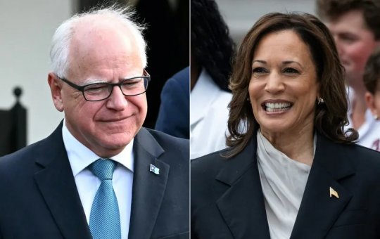 EUA: Kamala Harris é oficializada candidata e escolhe vice para compor a chapa