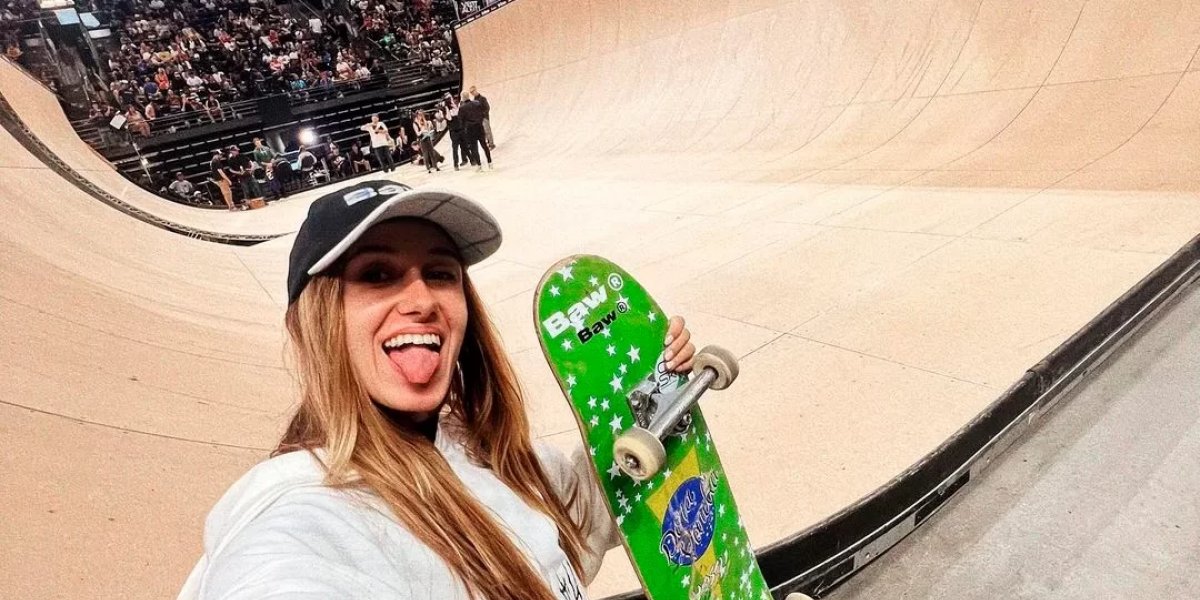 Dora Varella se classifica para final do skate park feminino