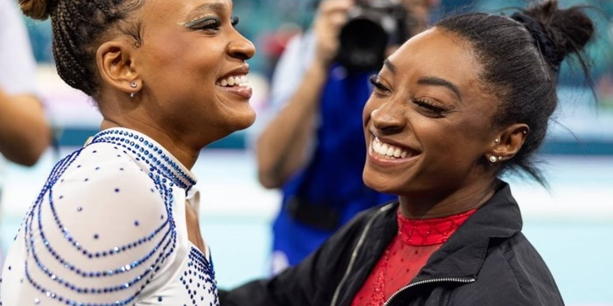 Rebeca Andrade diz que traria Simone Biles a Salvador