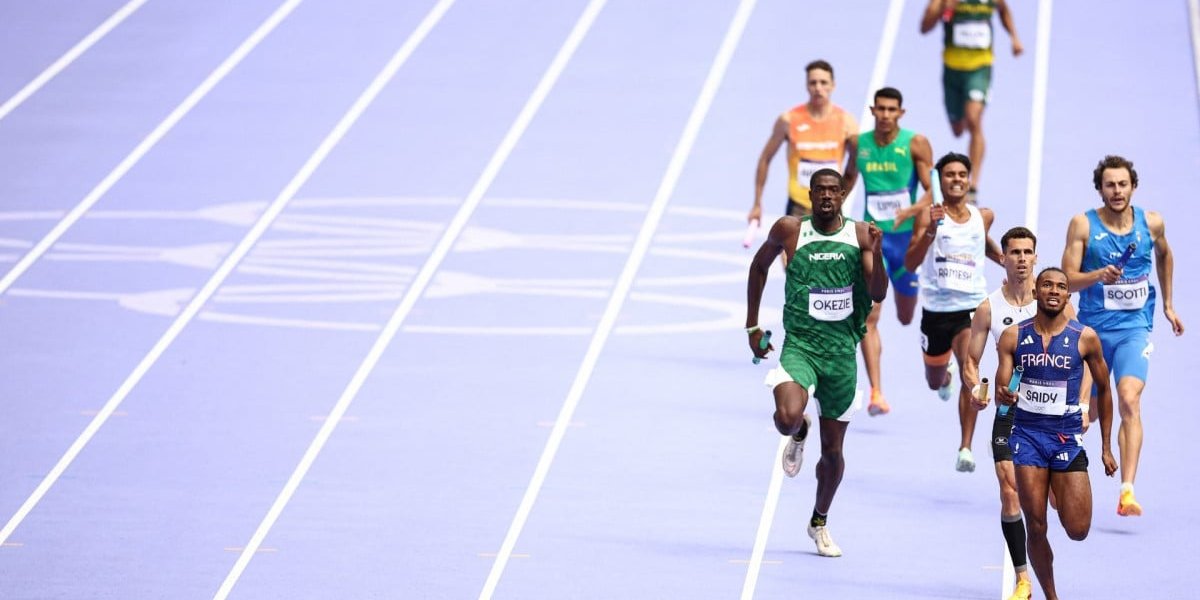 Brasil é eliminado no revezamento 4x400m masculino