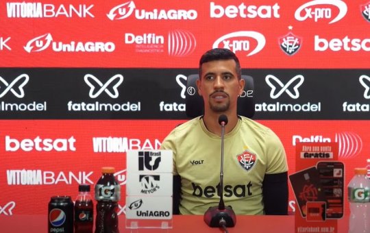Ricardo Ryller se prepara para seu primeiro Ba-Vi com o Vitória