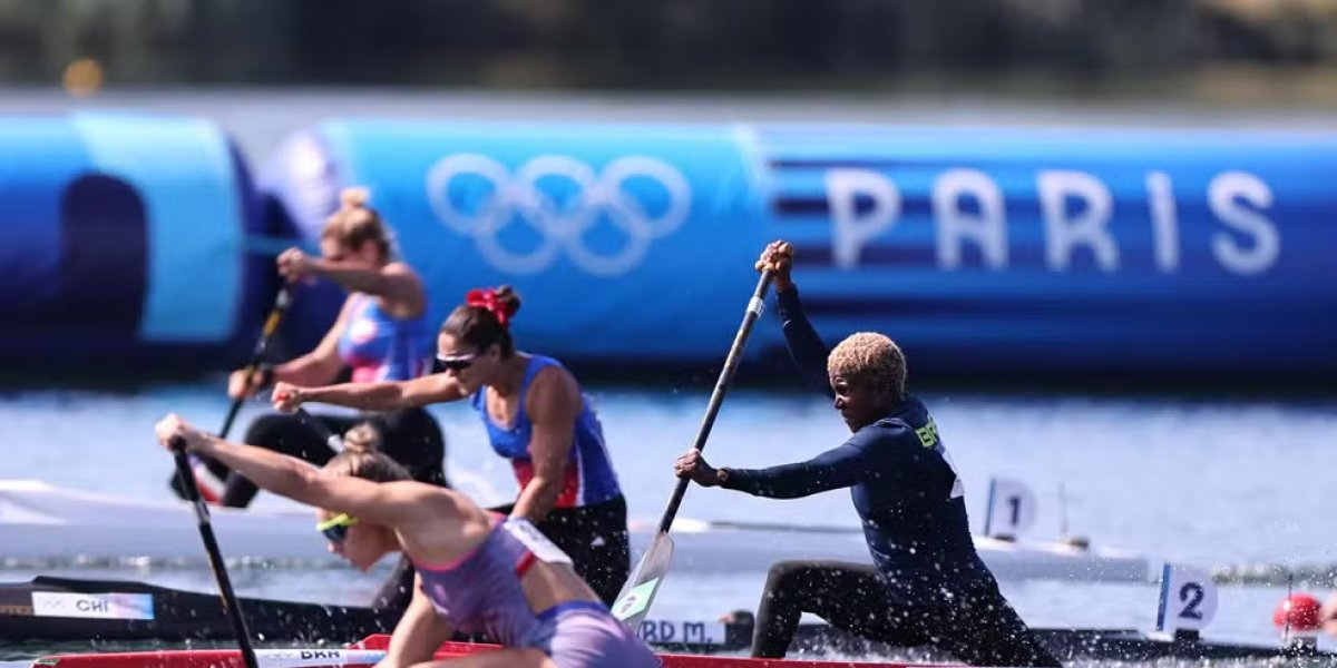 Ana Paula e Valdenice Conceição não avançam às finais da canoagem em Paris