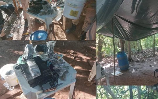 Polícia desmancha acampamento de tráfico em Brotas