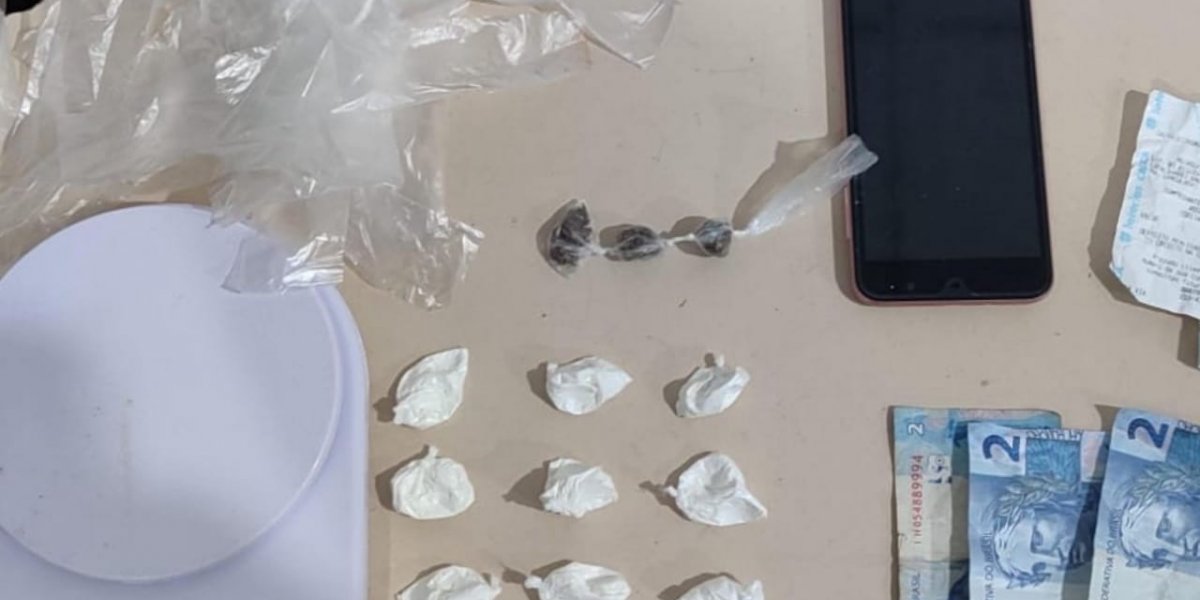 Polícia Militar prende suspeito de tráfico de drogas município de Encruzilhada