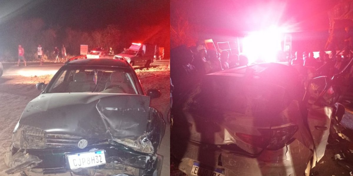 Dois engenheiros morrem após batida entre veículos na BR-330, na Bahia