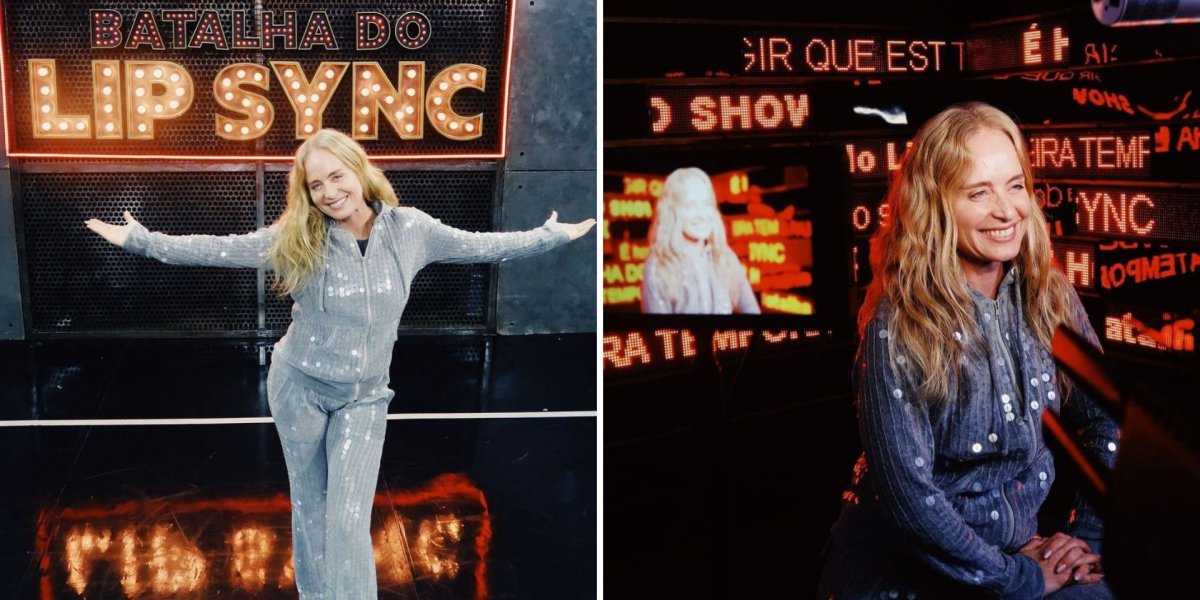 Angélica mostra bastidores para duelo com Xuxa