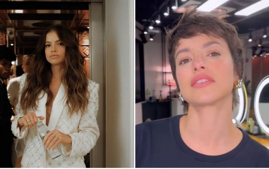 Agatha Moreira muda visual e surpreende fãs