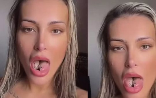 Andressa Urach revela ter feito piercing em orgão genital