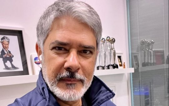 William Bonner é afastado do JN após diagnóstico de Covid-19