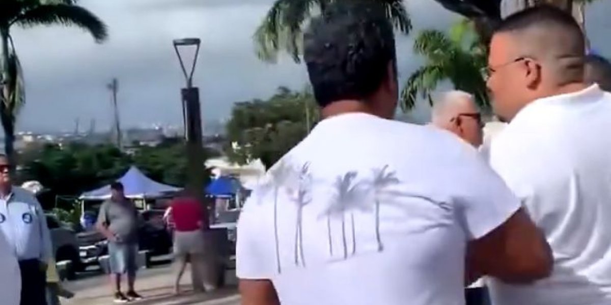 Confusão: Apoiadores de Bruno Reis e Geraldo Júnior se desentendem no Bonfim