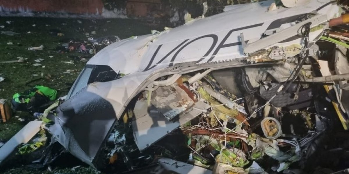 VoePass conclui retirada dos destroços de avião que caiu em SP