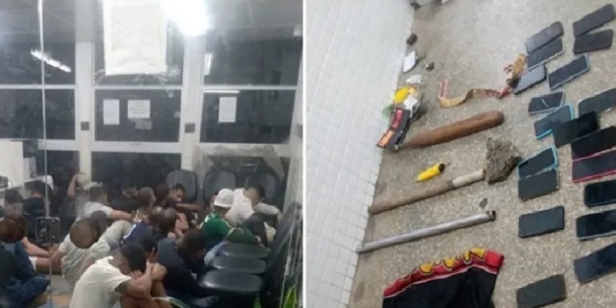 Torcedores do Vitória são agredidos por adversários em São Marcos