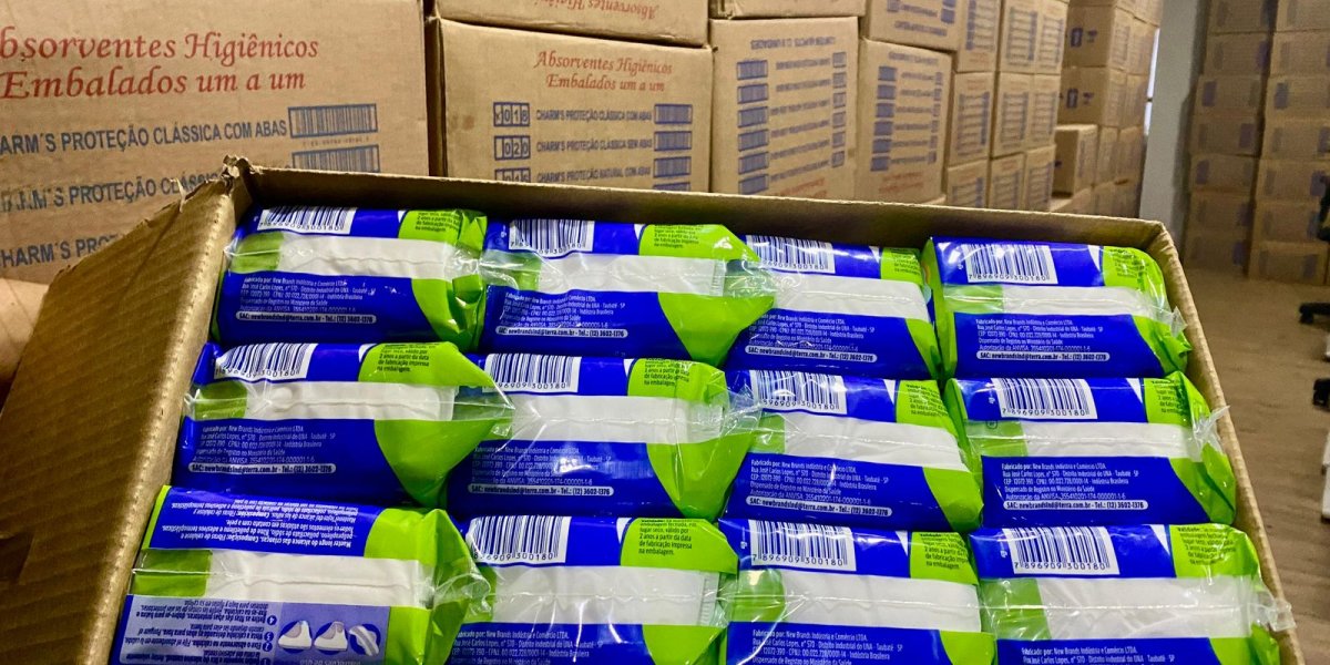 SPM adquire 47 mil absorventes para mulheres em situação de vulnerabilidade