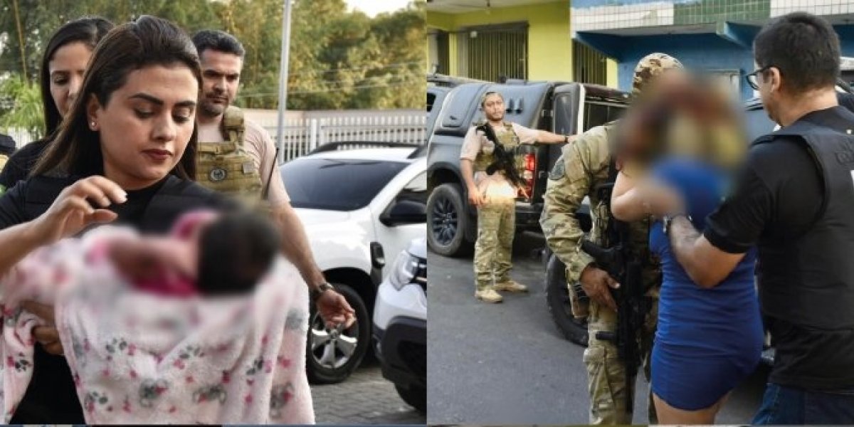 Mãe entrega bebê a traficantes em troca de dívida e é detida em Manaus