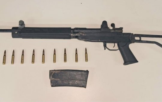 Fuzil é apreendido em operação da Rodesp BTS em Fazenda Coutos