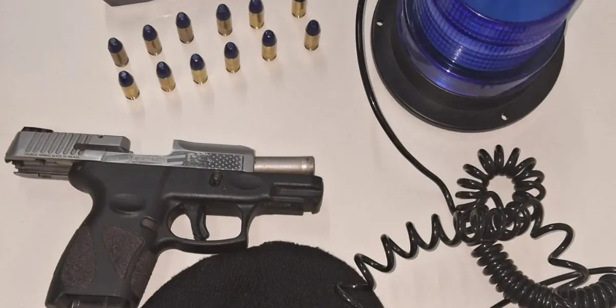 Polícia prende suspeito de porte ilegal de arma e falsidade ideológica