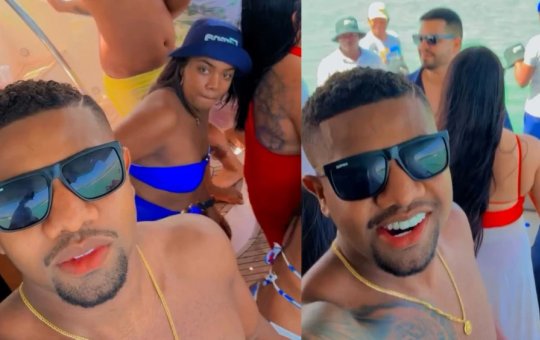 Davi brito posta vídeo curtindo festa de aniversário com amigos e família