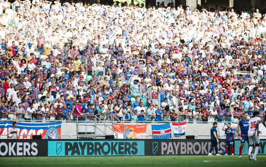 Bahia inicia venda de ingressos para jogo contra o Flamengo pela Copa do Brasil