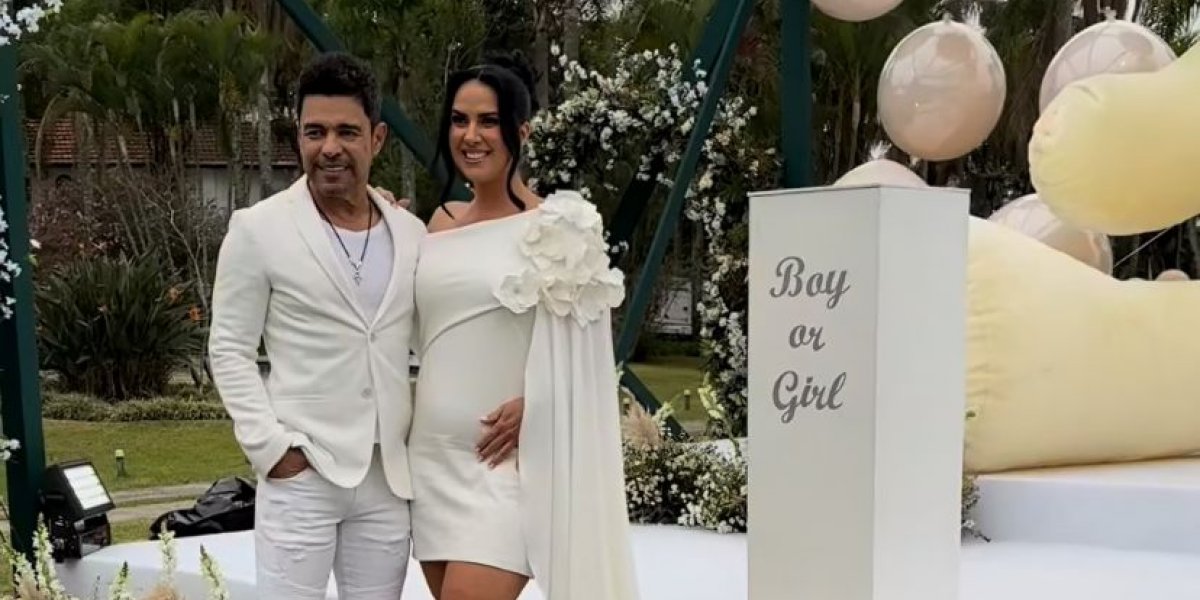 Zezé Di Camargo e Graciele Lacerda descobrem sexo do bebê e se casam; veja