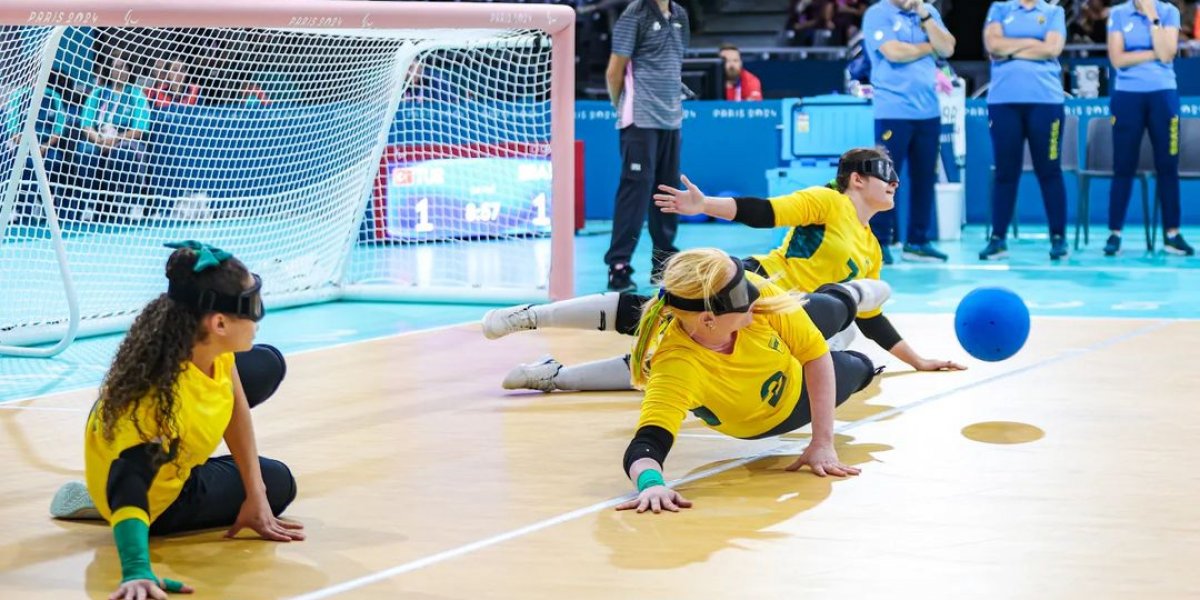 Brasil empata com Turquia na estreia do Goalball feminino