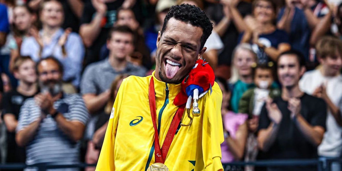 Brasil está em 7° posição no quadro de medalhas das Paralimpíadas Paris 2024