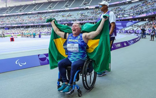 Paralimpíadas 2024: Brasil mantém 4° posição no quadro de medalhas