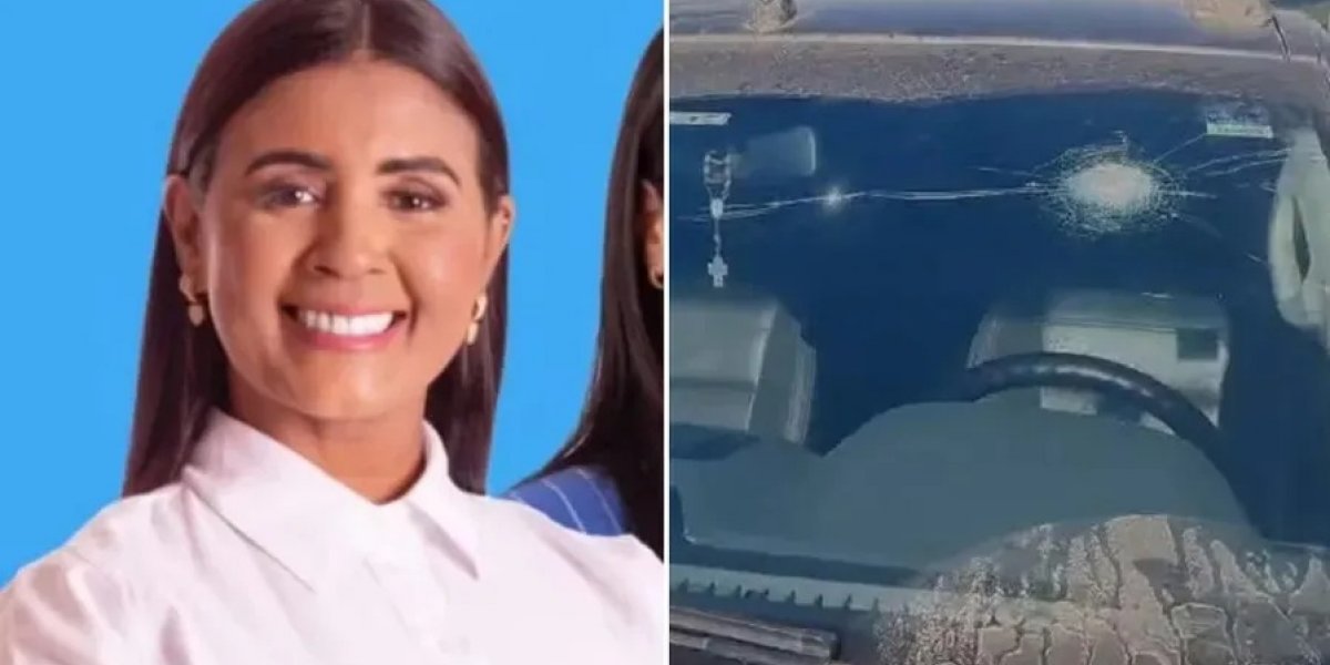 Carro de candidata a prefeitura é atingido por disparos na BR-030