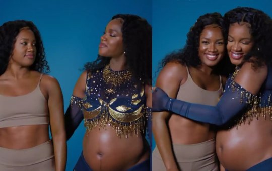 Iza posa ao lado de ‘sósia’ e semelhança entre as duas impressiona internautas