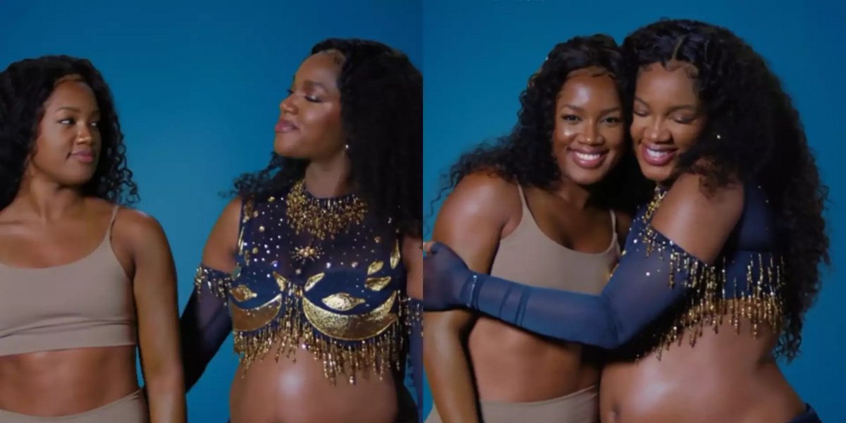 Iza posa ao lado de ‘sósia’ e semelhança entre as duas impressiona internautas