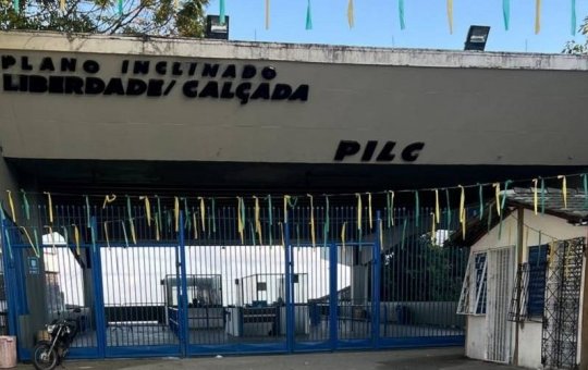 Plano Inclinado Liberdade-Calçada não funciona nesta quarta-feira (11); entenda