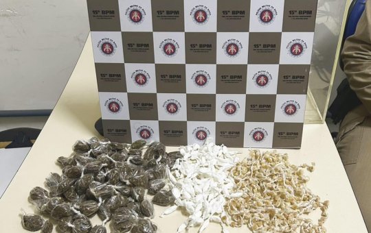 Policiais militares apreendem drogas no município de Itajuípe