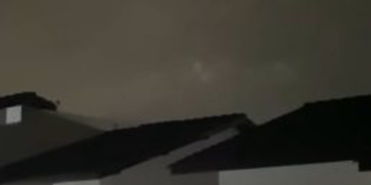 Moradores registram luzes estranhas no céu de Stella Maris