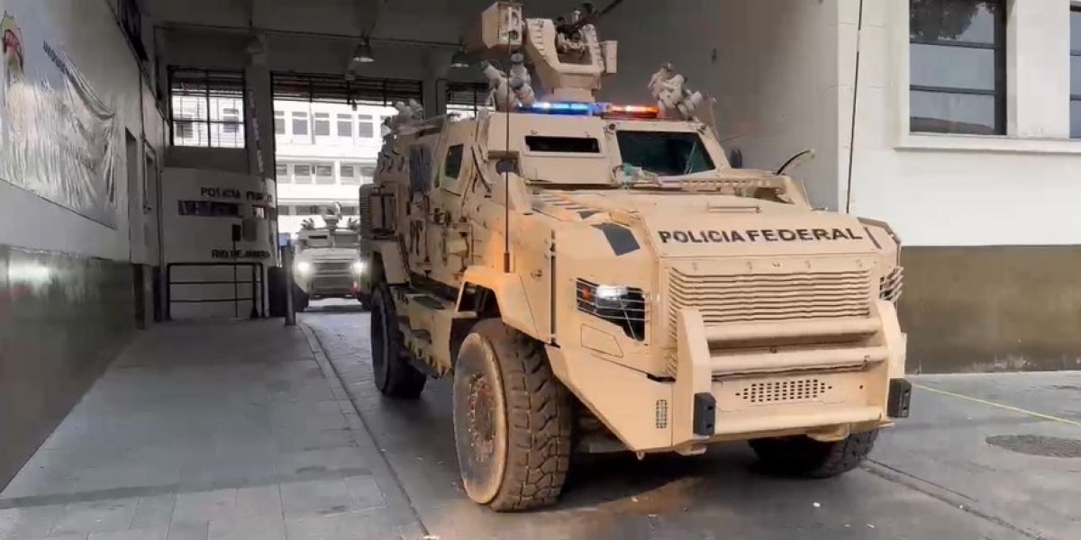 PF prende militar da Marinha suspeito de operar drone lançador de granada