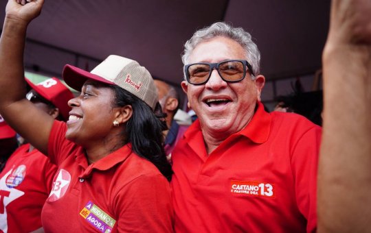 Pesquisa revela vitória de Caetano no primeiro turno em Camaçari