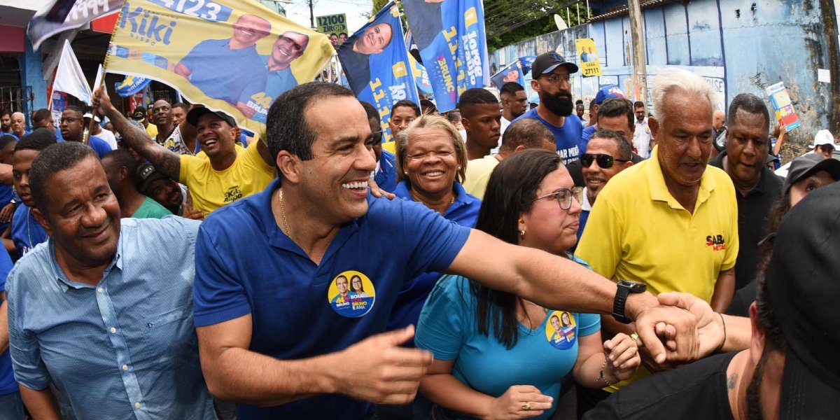 Bruno Reis lidera pesquisa e venceria no primeiro turno; confira
