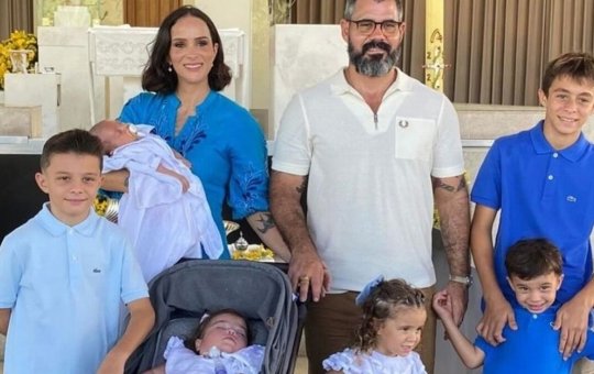 Juliano e Letícia Cazarré compartilham atualização sobre saúde dos filhos