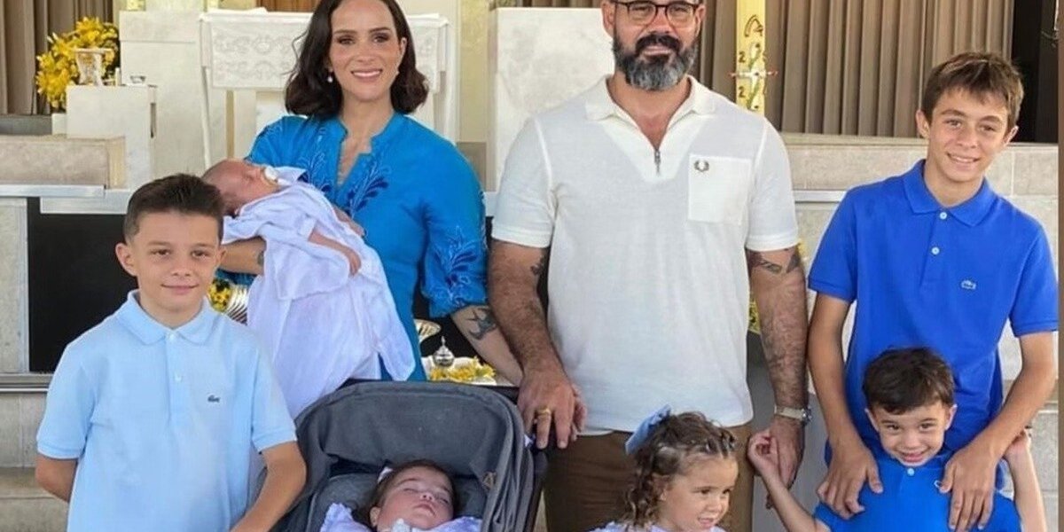Juliano e Letícia Cazarré compartilham atualização sobre saúde dos filhos
