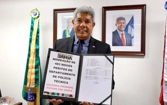 Governo do Estado autoriza nomeação de 483 novos peritos para o DPT