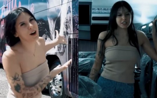 Ana Castela mostra novo ônibus: 'Aqui que eu vou morar'