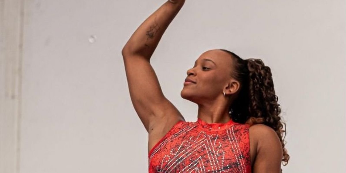 Rebeca Andrade conquista bicampeonato brasileiro nas barras