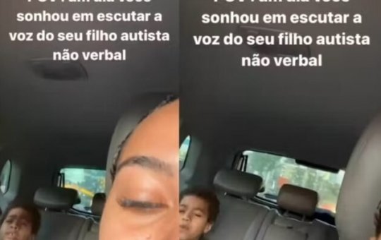 Menino autista não verbal emociona mãe ao cantar "Só Fé"