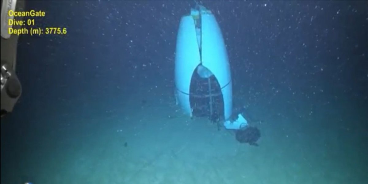 Transcrição revela briga antes de submarino Titan implodir