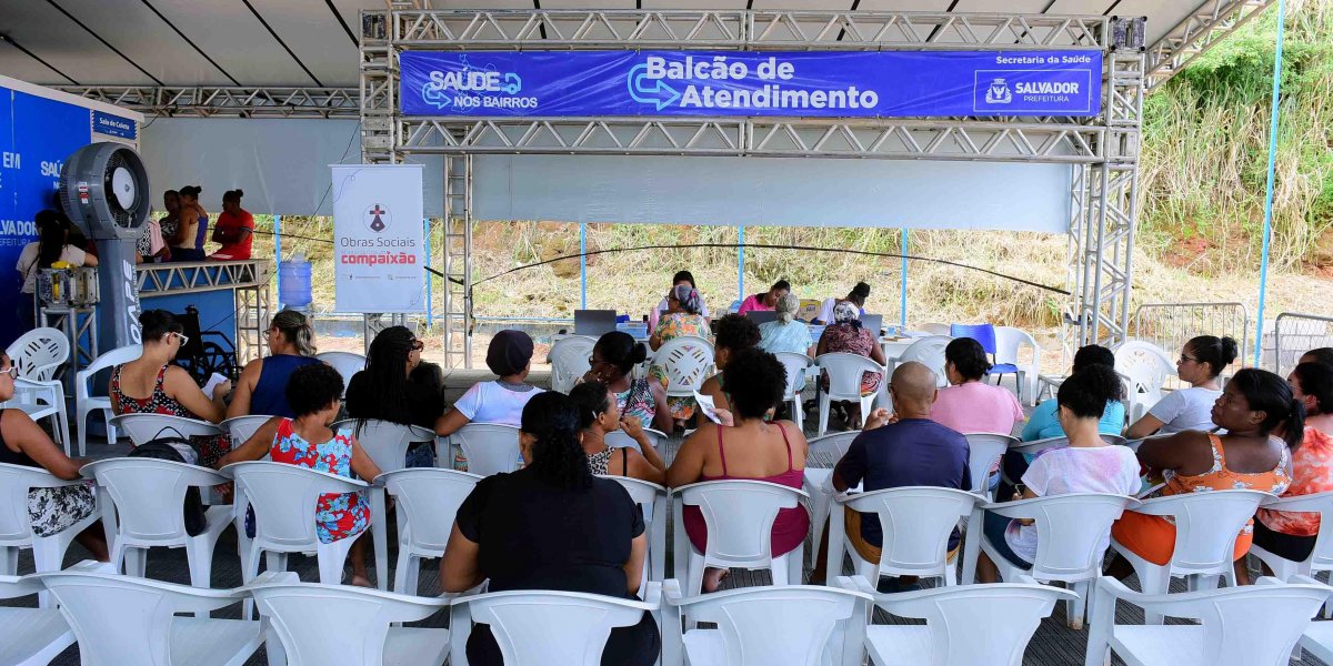 Saúde nos Bairros tem novas ações esta semana em Salvador
