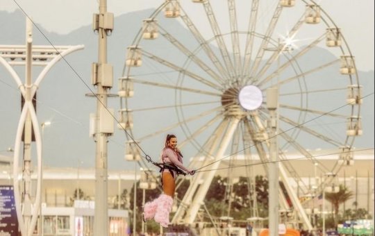 'Consegui olhar na alma das pessoas', diz Ivete sobre voo no Rock in Rio