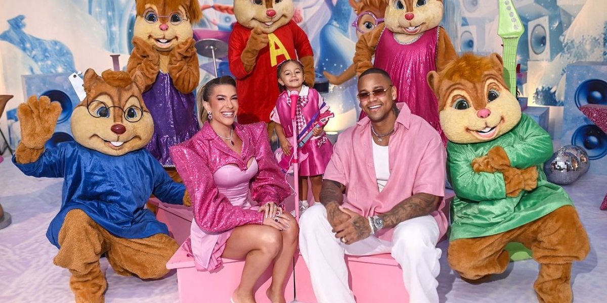 Lore Improta e Léo Santana transformam presentes de Liz em doações