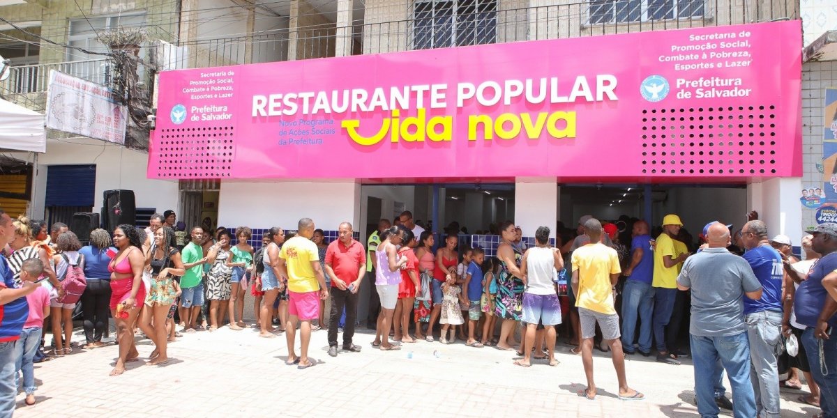 Com caruru no cardápio, Salvador recebe 10º Restaurante Popular